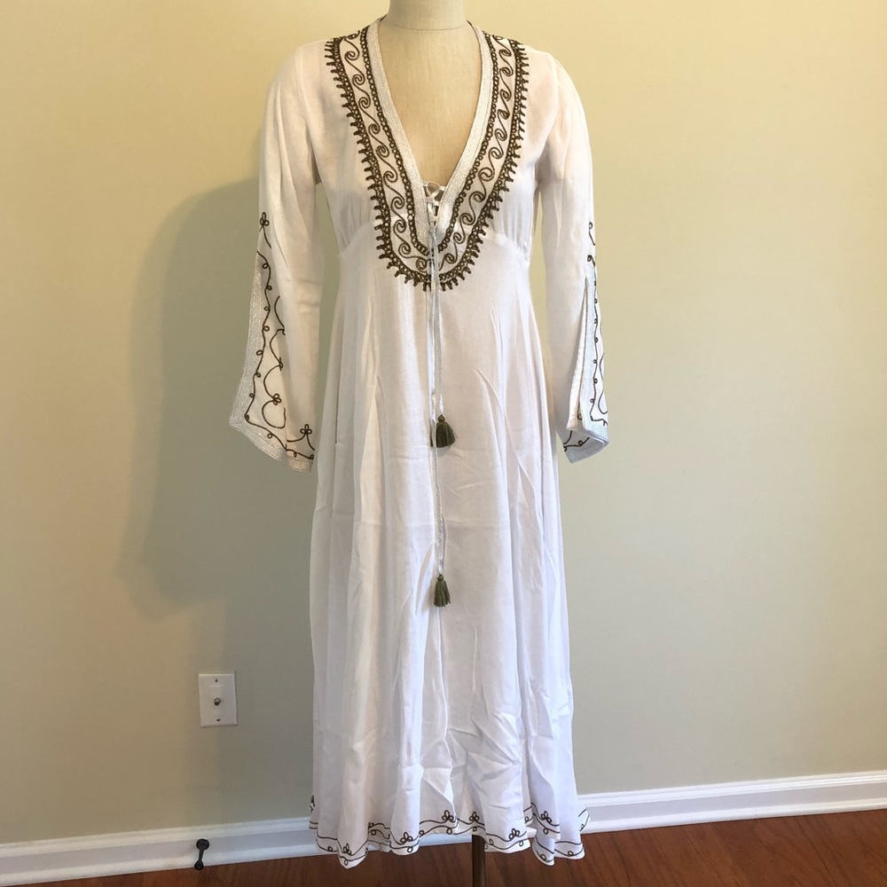 Moroccan dress swim cover up